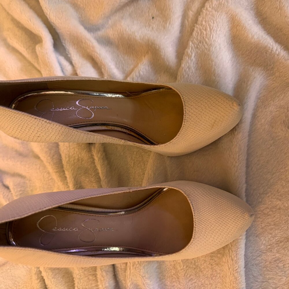 Jessica Simpson Snake Skin Heels